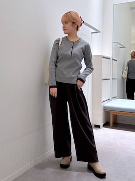 みずほさん(レディース・154cm)の秋コーディネート