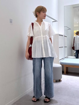 みずほさん（レディース・154cm）の夏コーディネート