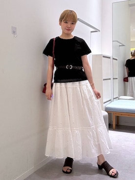 みずほさん(レディース・154cm)の夏コーディネート