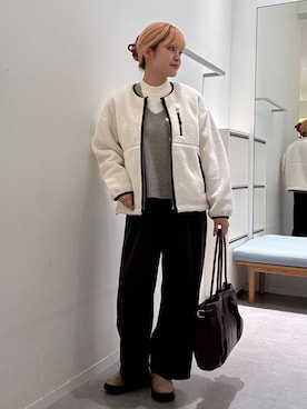 みずほさん（レディース・154cm）の秋コーディネート