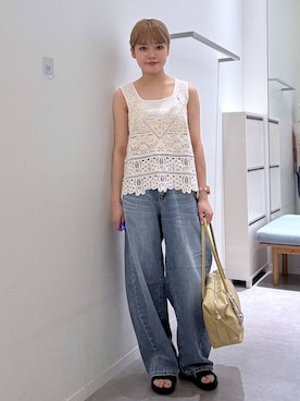 みずほさん(レディース・154cm)の夏コーディネート