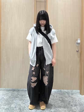 しおりさん(レディース・160cm)の夏コーディネート