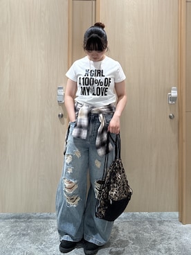 しおりさん(レディース・160cm)の夏コーディネート