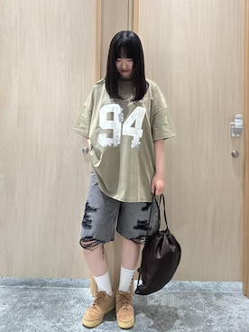 しおりさん（レディース・160cm）の夏コーディネート