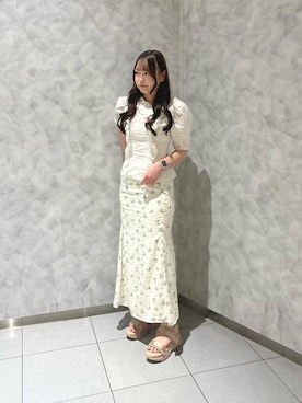 「スポサン」｜madocaさん（レディース・158cm）の夏コーディネート
