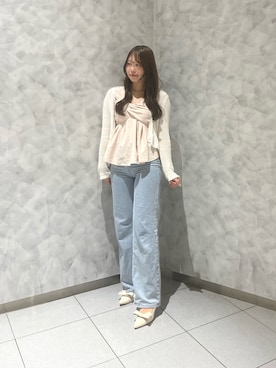 「GOGOSING（ゴゴシング）のアイテム」を使った、madocaさん（レディース・158cm）の夏コーディネート