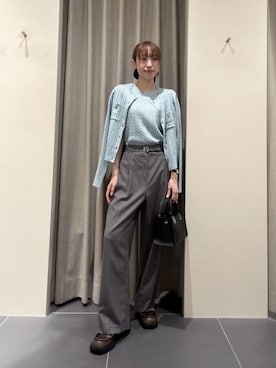 「アイテム（アンサンブル）」を使った、hibikiさん（レディース・162cm）の秋コーディネート