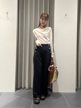 「オフィススタイル」｜hibikiさん（レディース・162cm）の夏コーディネート