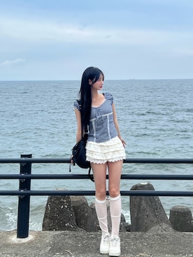 followin._officialさん(レディース・168cm)の夏コーディネート