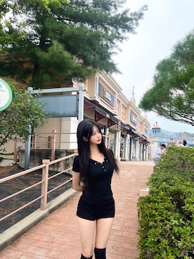 followin._officialさん(レディース・168cm)の夏コーディネート