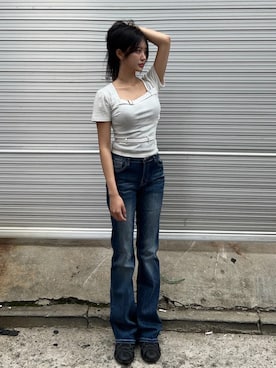 followin._officialさん(レディース・168cm)の夏コーディネート