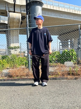 「SEE SEE（シーシー）のアイテム」を使った、muk69rockさん（メンズ・176cm）の夏コーディネート