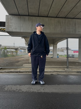 「NEW ERA（ニューエラ）のアイテム（キャップ、その他）」を使った、muk69rockさん（メンズ・176cm）の春コーディネート