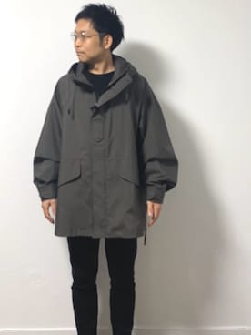 「THE RERACS（ザ・リラクス）のアイテム」を使った、うーさん（メンズ・177cm）の春コーディネート