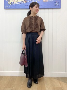 Mayaさん(レディース・159cm)の秋コーディネート