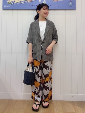 Mayaさん(レディース・159cm)の夏コーディネート