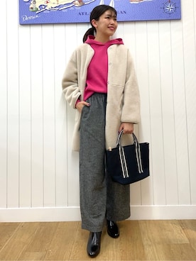 Mayaさん(レディース・159cm)の冬コーディネート