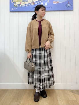 Mayaさん（レディース・159cm）の秋コーディネート