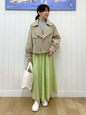 Mayaさん(レディース・159cm)の春コーディネート