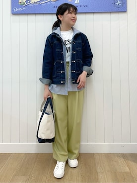 Mayaさん（レディース・159cm）の春コーディネート