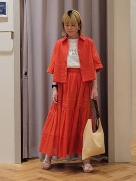YOSIさん(レディース・152cm)の春コーディネート