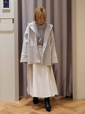 YOSIさん(レディース・152cm)の冬コーディネート