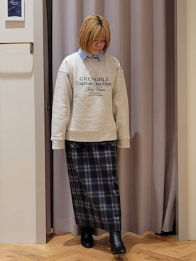 YOSIさん（レディース・152cm）の冬コーディネート