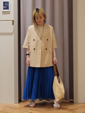 YOSIさん(レディース・152cm)の夏コーディネート
