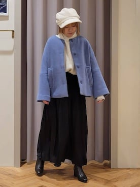 YOSIさん(レディース・152cm)の冬コーディネート