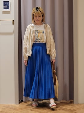 YOSIさん(レディース・152cm)の夏コーディネート
