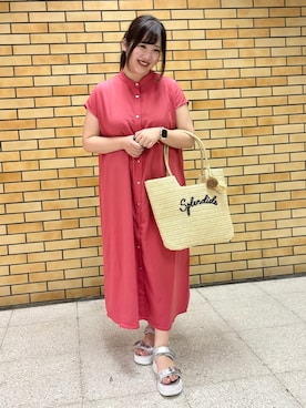 「ITS'DEMO（イッツデモ）のアイテム」を使った、mmさん（レディース・155cm）の春コーディネート