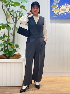 mikaさん（レディース・158cm）の冬コーディネート