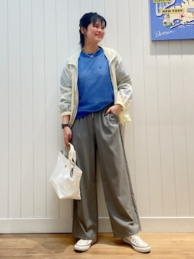 mikaさん（レディース・158cm）の春コーディネート