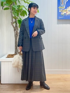mikaさん（レディース・158cm）の秋コーディネート