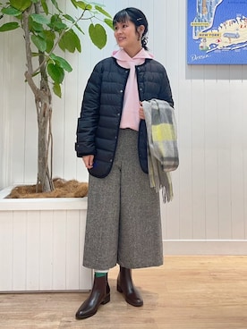 mikaさん(レディース・158cm)の冬コーディネート