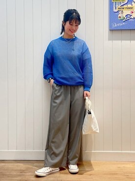 mikaさん（レディース・158cm）の春コーディネート