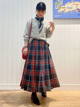 mikaさん（レディース・158cm）の秋コーディネート