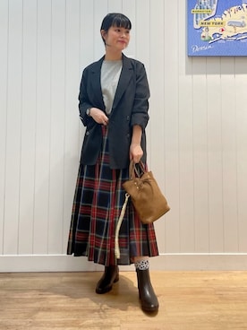 mikaさん(レディース・158cm)の秋コーディネート