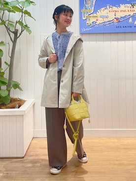 「SOUP（スープ）のアイテム」を使った、mikaさん（レディース・158cm）の春コーディネート