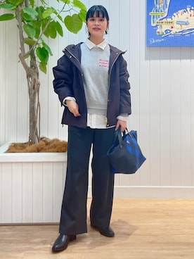 mikaさん(レディース・158cm)の秋コーディネート
