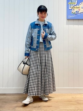 mikaさん（レディース・158cm）の春コーディネート