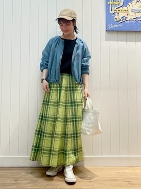 mikaさん（レディース・158cm）の春コーディネート