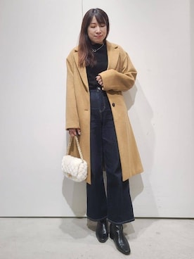 hmさん(レディース・160cm)の冬コーディネート