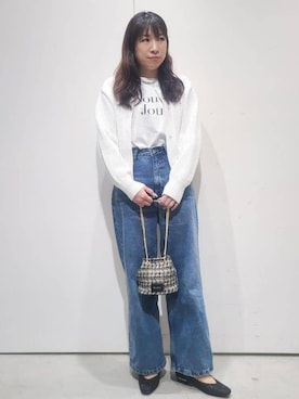 hmさん(レディース・160cm)の春コーディネート