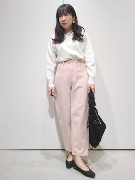 hmさん(レディース・160cm)の冬コーディネート