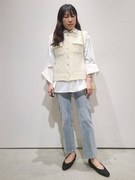 hmさん(レディース・160cm)の春コーディネート