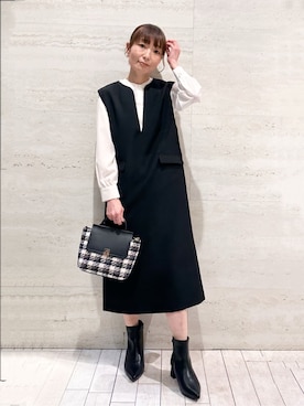 totomukuさん（レディース・160cm）の冬コーディネート