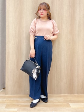 「grove（グローブ）のアイテム」を使った、みことさん（レディース・150cm）の春コーディネート