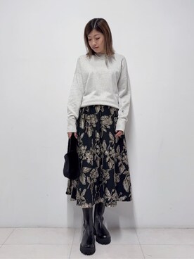 Nishijimaさん(レディース・156cm)の秋コーディネート