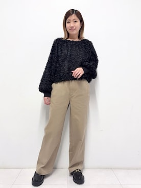 「PROVOKE （プロヴォーク）のアイテム」を使った、Nishijimaさん（レディース・156cm）の春コーディネート